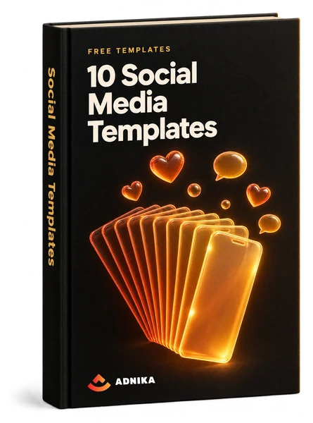 10 Free Social Media Templates cover