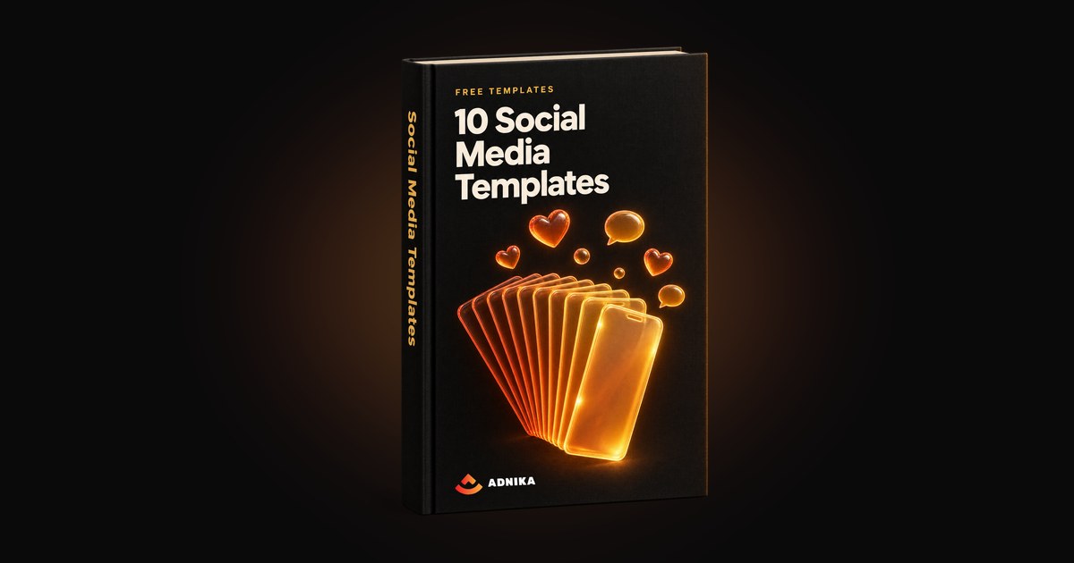 10 Free Social Media Templates cover