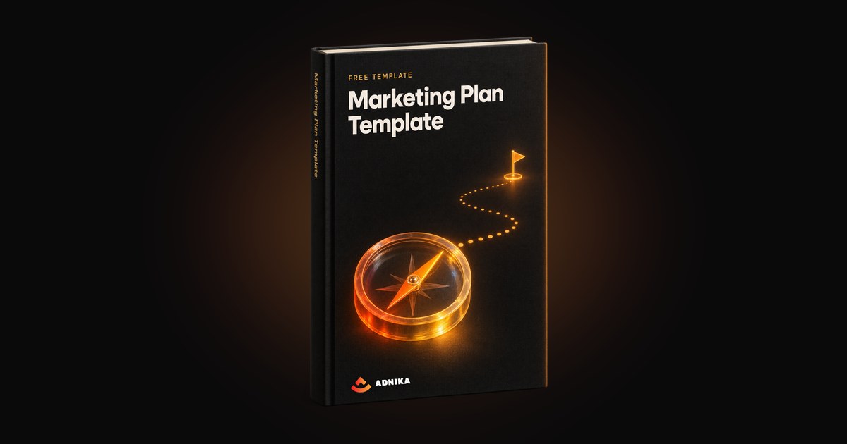 Free Marketing Plan Template cover