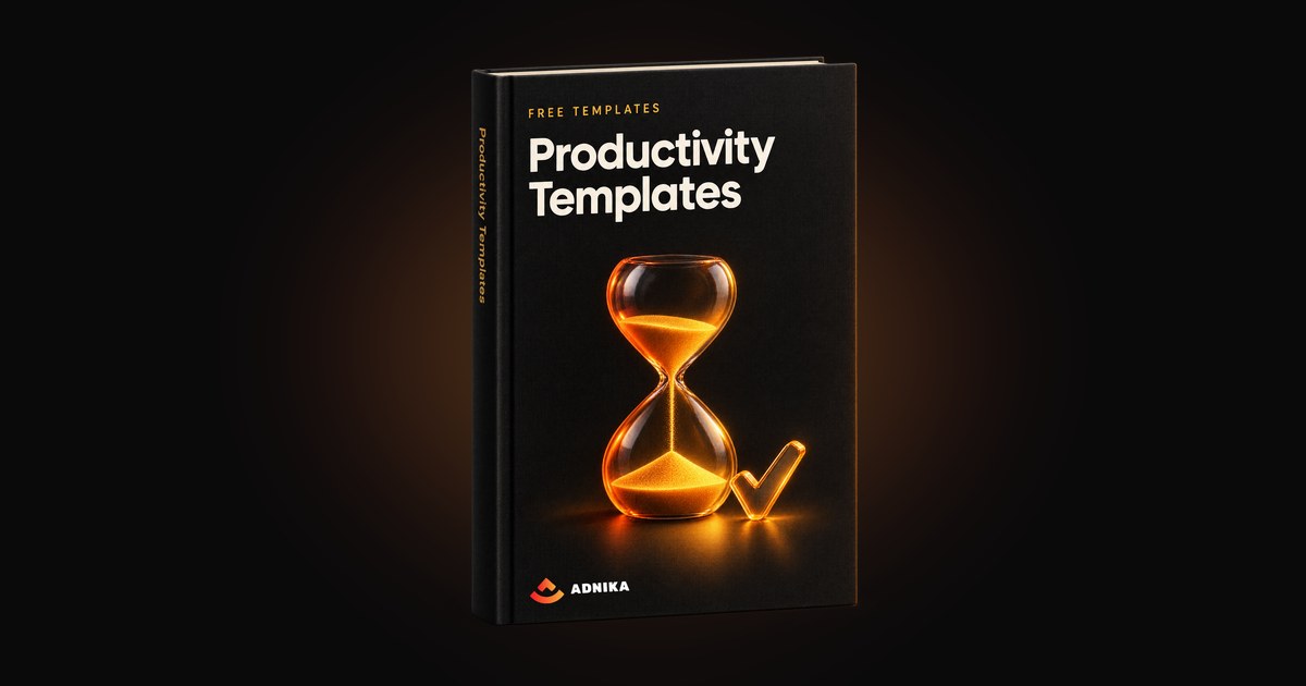 Productivity Templates cover